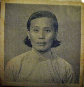 The image is of my great-grandmother whom I call Wok Wok. Saved my life, this one.